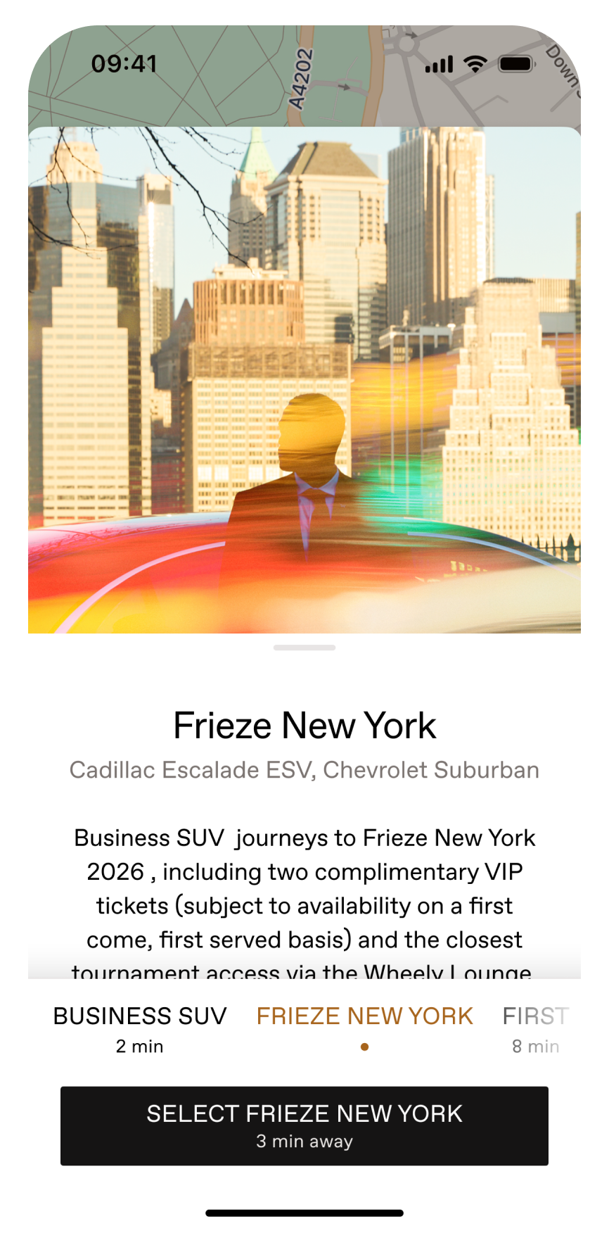 FriezeNYC   Service Picker